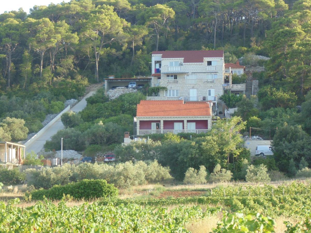 Villa Apartments Mate Cebalo Lumbarda Esterno foto